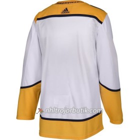 Män Ishockey Nashville Predators Tröja Blank Adidas Vit Authentic